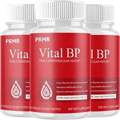 (3 Pack) Vital BP Advanced Blood Support Vitamin Formula VitalBP – 180Capsules
