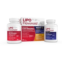 Lipo Flavonoid Day & Night Combo Kit Tinnitus Relief, 90 Caplets