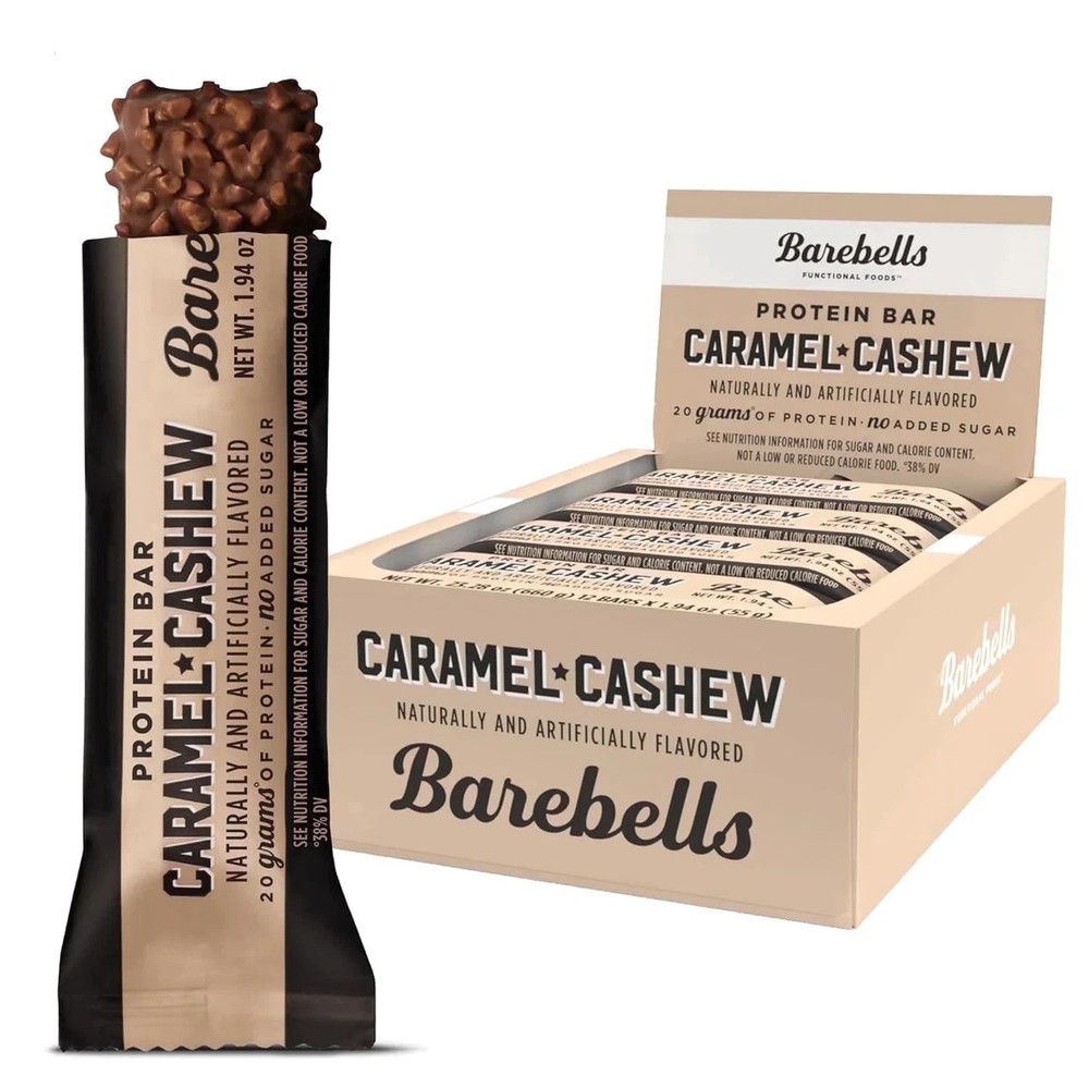 Barebells Protein Bar Caramel Cashew (12 CT) – BULK BOX