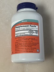 POTASSIUM CITRATE Pure Powder 340 grams 12 oz Now Foods 243 Servings per bottle