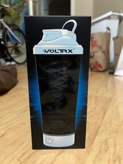 VOLTRX Premium Electric Protein Shaker Bottle, Made with Tritan – BPA Free – 24