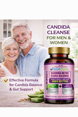 Candida Cleanse Complex Yeast Infection Treatment & Detox For Albicans