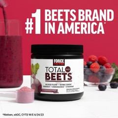 Force Factor Total Beets 120 Tablets Heart Health Nitric Oxide and Energy Boost