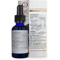 Optimally Organic Water Extracted Fulvic Ionic Acid X350 Concentration, Minerals