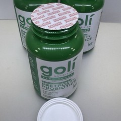 Goli Zero Sugar Pre+Post+Probiotics Gummies 60 Ct 3 Pack NEW Exp 01/2027