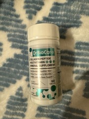 DrBioCare Collagen Peptide，Vitamin & Mineral, Contains Vitamin C,D,E 60 Tablets