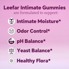NEW Leefar Women’s Probiotic Slippery Elm Pineapple 60 gummies
