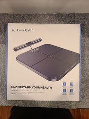 Hume Health Body Pod at Home Body Scale Analyzer Track 56 Key Health Metrics