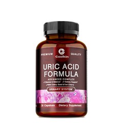 Uric Acid Formula-Tart Cherry, Milk Thistle,Cranberry-Kidney Cleanse,Gout Relief