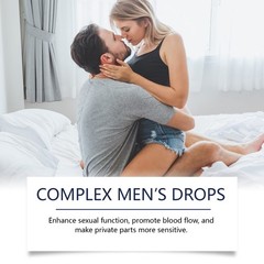 USA Complex Men’s Drops Secret Drops for Strong Men,Male Supplement Drops 30ML