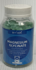 Biyode Magnesium Glycinate Gummies, Blueberry Flavor, 60 Count