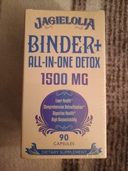 Jagielolia All-in-One Detox Binder Supplement 1500 MG High Bioavailability