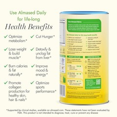 Almased Weight loss & Metabolic Health Supplement Vanilla 17.6 oz, 3 Pack
