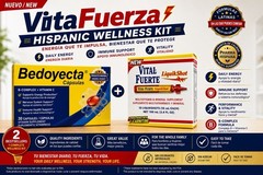 VitaFuerza Multivitamin Energy/Immune Kit: 30 Capsules + 10x10mL Shots Bedoyecta