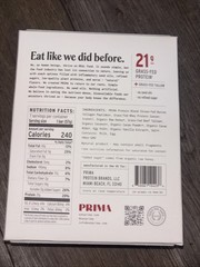 Prima Ancestral Protein Bar | 21g Grass Fed Whey + Collagen | Beef Tallow, Ra…