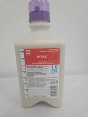 Abbott Vital 1.5 Cal Therapeutic 33.8 Oz Ready To Hang Peptide Exp 08/2026