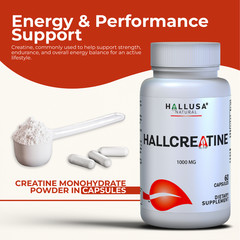 CREATINE Monohydrate – Gym Supplement – 60 Cap – Exp 05/25