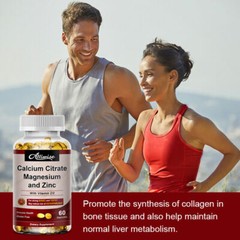 Calcium Magnesium Zinc with Vitamin D3 Strong For Bone Health Muscle Improvement