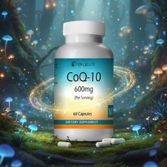 CoQ10 600mg Capsules – Enhanced Absorption – COQ-10 , Fresh Stock