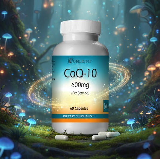 CoQ10 600mg Capsules – Enhanced Absorption – COQ-10 – Fresh Stock.
