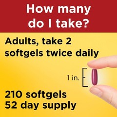 Nature Made CholestOff Plus Softgels Supports a Healthy Heart 210 ct.