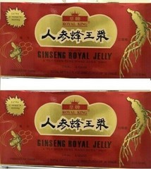 GINSENG ROYAL JELLY 30 Bottle of 10 ml Red Ginseng ROYAL KING Liquid 2Pk- 60Pcs