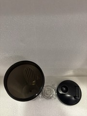 NEW Black Shaker Bottle 600ml – Protein Mixer bottle BPA Free Dishwasher Safe
