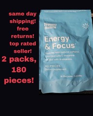 Neuro Mints: Energy & Focus- Peppermint- 180 Pieces Free Shipping Exp 2/2028