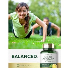 Oil of Oregano 4000 mg 150 Softgel Capsules With Black Seed, strong Carvacrol
