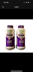 Herbal Clean Qcarbo16 Same-Day Detox Cleanse Drink 16oz 2 PACK Grape 03/27/27