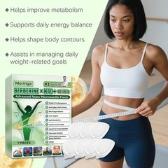 GLORENDA Moringa Berberine 10-in-1 Advanced Nano Microneedle Patch (7pcs/box)