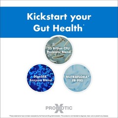 ProbioticX Probiotic Supplement for Women & Men Digestive Health & Immune Sup…