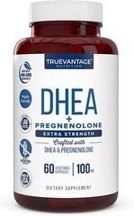 Dhea Pregnenolone Supplement For Women’s Hormone Balance Energy Mood 60 Count