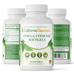 OPA Omega 3 Fish Oil 1200mg 60 Softgels EPA DHA Heart Brain Joint Support USA
