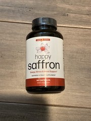 Ultra6 Nutrition Happy Saffron Supplements 90 Capsules Exp. 2-27