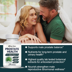 Prostate Support – Saw Palmetto – Reduce Frequent Urination, Stamina supplement