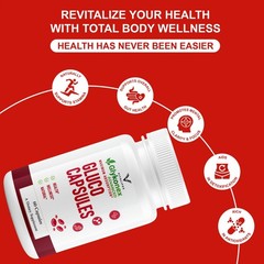 (1 Pack) GlykoNex Pro Daily Wellness Support, GlykoNex Supplement 60 Caps
