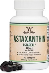 Clinically Proven 12mg Astaxanthin – 2 months- Supply for Health Benefits
