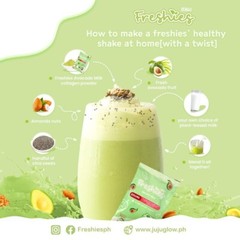 Freshies Avocado Milk by Juju Glow 10 sachets x 21g