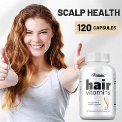 Hair Vitamins 240pcs-Anti-hair Loss & Hair Thinning Vitamins for Visibly Thicker