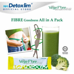 NH Vege Fibre Plus Body Detox Nutritious 15g x30’s + 7’s Fast Ship