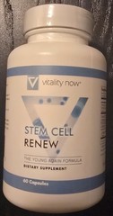 Vitality Now Stem Cell Renew 60 Capsules Exp. 11/2027- NEW Autentic!