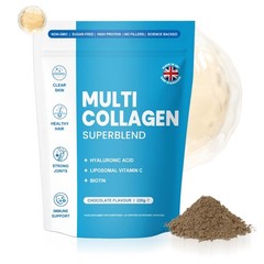 CHOCOLATE Sealed 220g Elavate Collagen Superblend Elevate Multi Collagen Powder