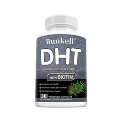 DHT Advanced Hair Formula With Biotin Promotes Hair Health And Skin Elasticity