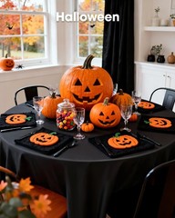 Pureegg Plastic Table Cloth Disposable 8 Pack, 84” Round Table Cloths, Gradu…