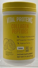 Vital Proteins Collagen Peptides Lemon Dietary Supplement 11oz EXP 05/2027