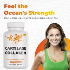 FabLab Shark Cartilage Collagen Supplement-Supplement for Nerve & Bone Support