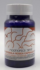 Nootropics Depot RHODIOLA ROSEA Capsules | 60 Count (500mg) BB 01/2029