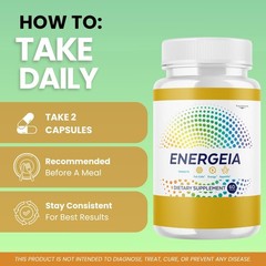 Energeia Weight Loss Metabolism Support Supplement Capsules 1 Pack 60Ct
