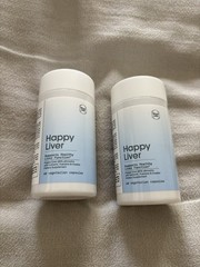 Happy Liver Liver Support Vitamin C + Milk Thistle Capsules 60 ct Vegetarian